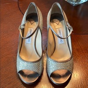 Jimmy Choo heels WORN ONCE